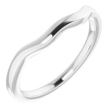 Load image into Gallery viewer, Sterling Silver Band for 7 x 7 mm Cushion Ring
