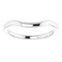 Charger l'image dans la galerie, Sterling Silver Band for 4 mm Square Ring

