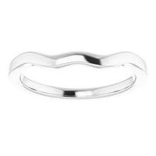 Charger l'image dans la galerie, Sterling Silver Band for 6 mm Round Ring
