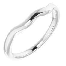 Load image into Gallery viewer, Sterling Silver Band for 7.4 mm Round Ring

