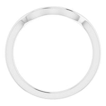 Charger l'image dans la galerie, Sterling Silver Band for 8.2 mm Round Ring
