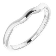 Charger l'image dans la galerie, Sterling Silver Band for 6 mm Round Ring
