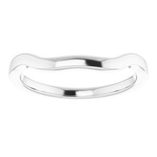 Charger l&#39;image dans la galerie, Sterling Silver Band for 11 x 9 mm Oval Ring

