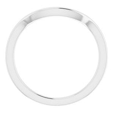 Charger l'image dans la galerie, Sterling Silver Band for 8 x 8 mm Heart Ring
