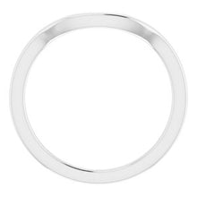 Load image into Gallery viewer, Sterling Silver Band for 9 x 7 mm Emerald Ring
