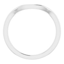 Load image into Gallery viewer, Sterling Silver Band for 7.5 x 7.5 mm Square Ring
