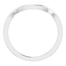 Charger l'image dans la galerie, Sterling Silver Band for 12 x 10 mm Emerald Ring
