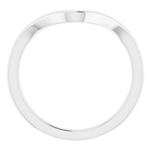 Charger l'image dans la galerie, Sterling Silver Band for 12 x 8 mm Pear Ring
