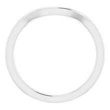 Load image into Gallery viewer, Sterling Silver Band for 7 x 5 mm Emerald Ring
