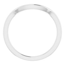 Load image into Gallery viewer, Sterling Silver Band for 7 x 7 mm Heart Ring
