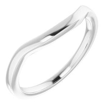 Load image into Gallery viewer, Sterling Silver Band for 7.5 x 7.5 mm Square Ring
