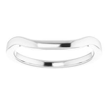 Charger l'image dans la galerie, Sterling Silver Band for 8 x 8 mm Square Ring
