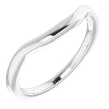 Load image into Gallery viewer, Sterling Silver Band for 6.5 x 6.5 mm Square Ring
