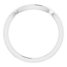 Load image into Gallery viewer, Sterling Silver Band for 9 x 9 mm Heart Ring
