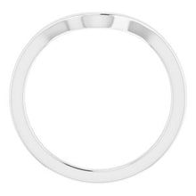 Charger l'image dans la galerie, Sterling Silver Band for 8 x 5 mm Pear Ring
