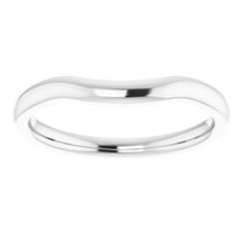 Load image into Gallery viewer, Sterling Silver Band for 10 mm Square Ring
