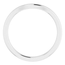 Load image into Gallery viewer, Sterling Silver Band for 10 mm Square Ring
