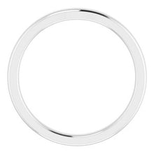 Charger l'image dans la galerie, Sterling Silver Band for 5.8 mm Round Ring
