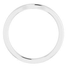 Charger l'image dans la galerie, Sterling Silver Band for 8 mm Round Ring
