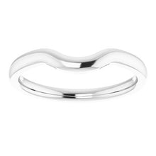 Charger l'image dans la galerie, Sterling Silver Band for 9x7 mm Emerald Ring
