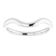 Charger l'image dans la galerie, Sterling Silver Band for 12x6 mm Marquise Ring
