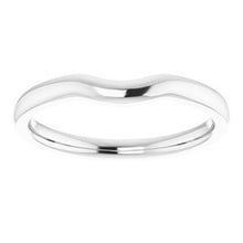 Charger l'image dans la galerie, Sterling Silver Band for 7x5 mm Emerald Ring
