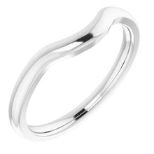 Load image into Gallery viewer, Sterling Silver Band for 6.5 mm Square Ring
