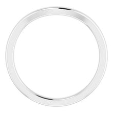 Charger l'image dans la galerie, Sterling Silver Band for 10x10 mm Heart Ring
