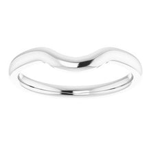 Charger l'image dans la galerie, Sterling Silver Band for 10x8 mm Emerald Ring
