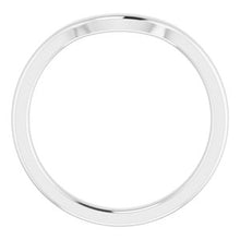 Load image into Gallery viewer, Sterling Silver Band for 6.5 mm Square Ring
