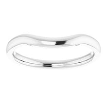 Load image into Gallery viewer, Sterling Silver Band for 8x8 mm Heart Ring
