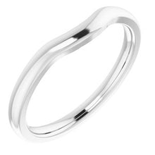Charger l'image dans la galerie, Sterling Silver Band for 9.4 mm Round Ring
