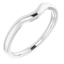 Load image into Gallery viewer, Sterling Silver Band for 5 mm Square Ring
