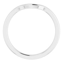 Charger l'image dans la galerie, Sterling Silver Band for 10x8 mm Emerald Ring
