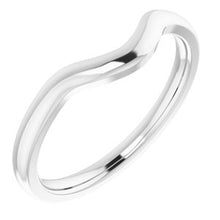 Charger l'image dans la galerie, Sterling Silver Band for 11x9 mm Emerald Ring
