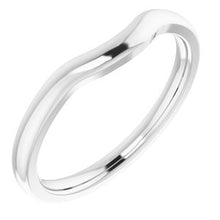 Charger l'image dans la galerie, Sterling Silver Band for 6x4 mm Pear Ring
