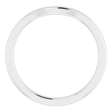 Load image into Gallery viewer, Sterling Silver Band for 10 mm Cushion Ring
