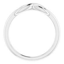 Load image into Gallery viewer, Sterling Silver Infinity-Style Ring
