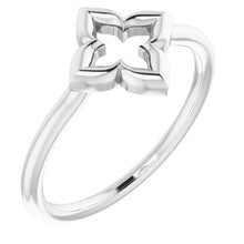 Charger l'image dans la galerie, Sterling Silver Clover Ring
