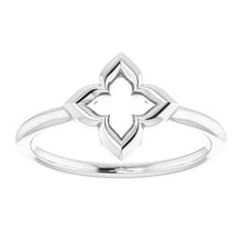 Charger l'image dans la galerie, Sterling Silver Clover Ring
