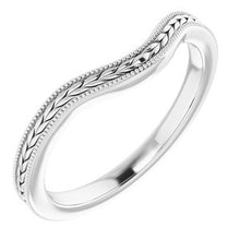 Load image into Gallery viewer, Sterling Silver Band for 9.4 mm Round Ring
