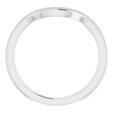 Load image into Gallery viewer, Sterling Silver Band for 10 mm Round Ring

