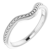 Load image into Gallery viewer, Sterling Silver Band for 9x7 mm Oval Ring
