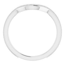 Load image into Gallery viewer, Sterling Silver Band for 11x9 mm Oval Ring
