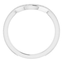 Load image into Gallery viewer, Sterling Silver Band for 12x10 mm Oval Ring
