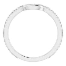 Load image into Gallery viewer, Sterling Silver Band for 6x4 mm Emerald Ring
