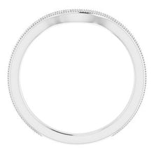 Load image into Gallery viewer, Sterling Silver Band for 7 mm Round Ring
