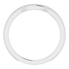 Load image into Gallery viewer, Sterling Silver Band for 6 mm Asscher Ring
