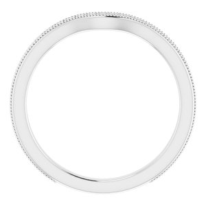 Sterling Silver Band for 5.5 mm Round Ring