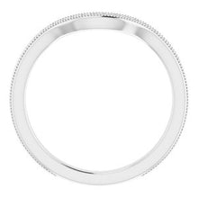 Load image into Gallery viewer, Sterling Silver Band for 9.4 mm Round Ring
